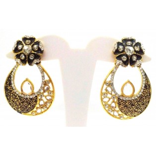 Gold Earring Jhumka Bali Jhumki Fashion Jewelry Boho Chic Drop Dangle Long E57